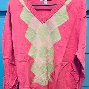 Argyle sweater